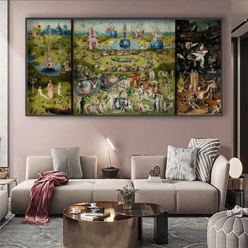  ſ  ĵ Ʈ  ǰ Bosch Hieronymus Canvas Art Prints For Living Room Cuadros